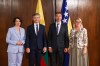 Članovi rukovodstva Zastupničkog doma PSBiH održali sastanak sa ministrom vanjskih poslova Litve